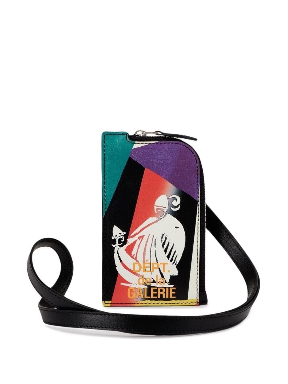 NIB Lanvin x Gallery Dept. Card Holder Lanyard Mother & Daughter Wallet $550.00